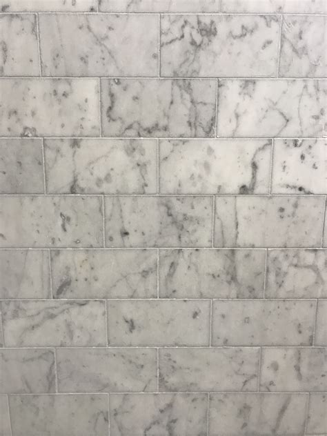 Carrara White Marble Subway Tile 3x6 Diggerslist
