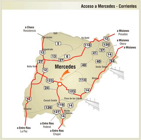 Cómo Llegar A Mercedes Corrientes Rutas Y Accesos