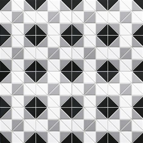 Classic Square 2 Triangle Geometric Tiles Patterns Ant