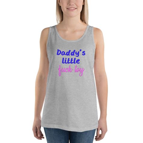 Daddys Little Fuck Toy Tank Top Ddlg Clothes Clothing Ab Dl Etsy