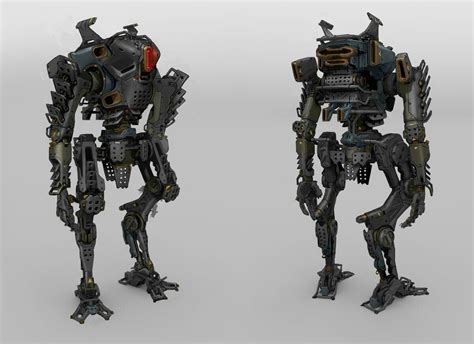 Ronin Prime Concept Art Titanfall Robot Art Robot Concept Art
