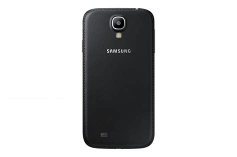 Galaxy S4 And Galaxy S4 Mini Coming In Black With Faux Leather Backs