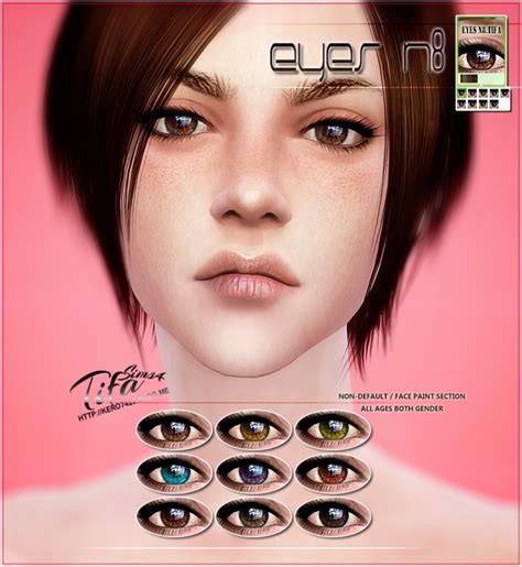Eyes N8 Nd At Tifa Sims Sims 4 Updates