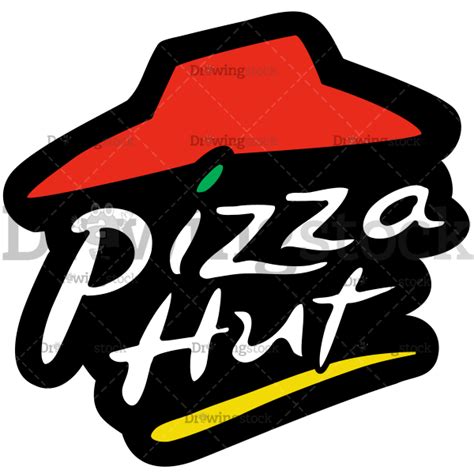 Pizza Hut Logo Vector Cartoon Drawing Image