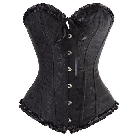 Cheap Sale Burlesque Overbust Corse Plus Size Sexy Corset And Bustier