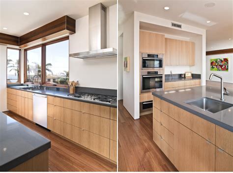But with a fireplace and oak cabinets, william hefner's modern los angeles kitchen makes a compelling case for the beauty of wood. White or Wood? What's the Most Timeless Choice for Kitchen ...