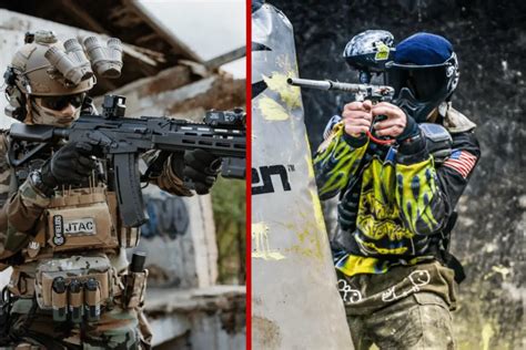 Airsoft Vs Paintball Which One Is Right For You Airsoftcoach