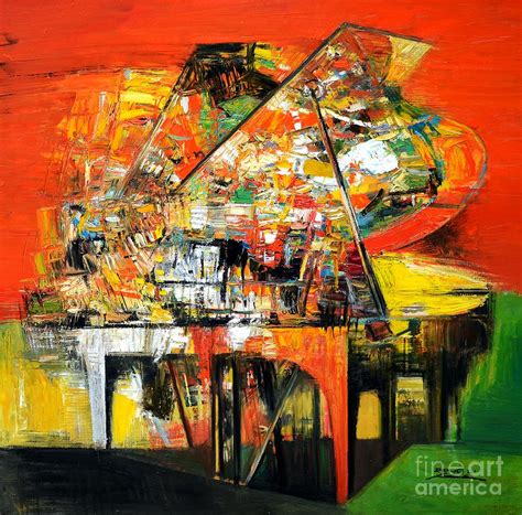 Piano Coloratura Painting By Zheng Li Pixels