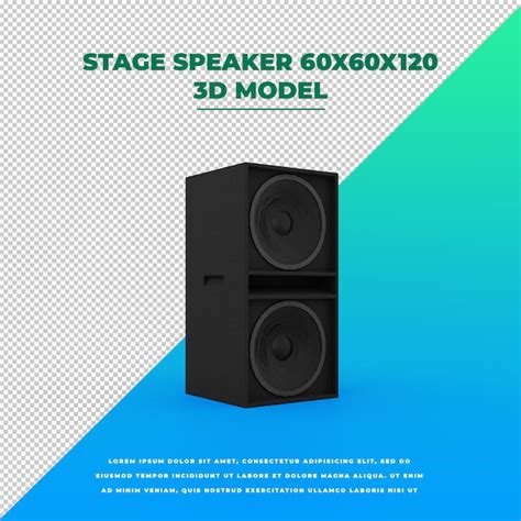 Premium Psd Stage Speaker