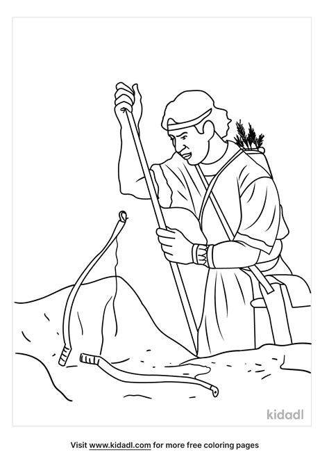 Free Nephi Broken Bow Coloring Page Coloring Page Printables Kidadl