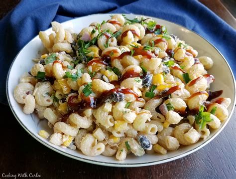 Bbq Ranch Pasta Salad Cooking With Carlee