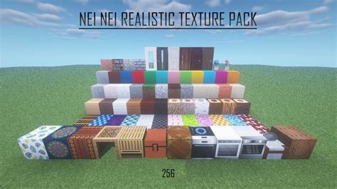 NEI NEI Realistic Texture Pack 256 Minecraft Texture Pack