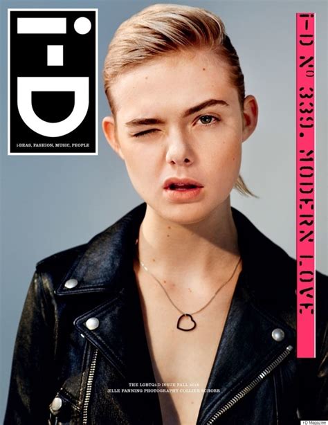 Elle Fanning Stars On The Cover Of I Ds Lgbtq Issue