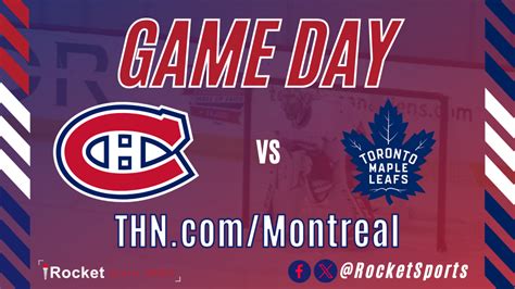 Canadiens Open The Season Against The Leafs Preview Mtl Tor The