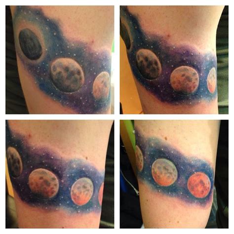 Moon Phases Tattoo Ink Ink Ink ♡ Pinterest Moon Cycle Tattoo Moon
