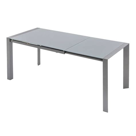 Kitchen & dining room tables. Muravera 4-8 Person Extending Dining Table Grey Glass Top ...
