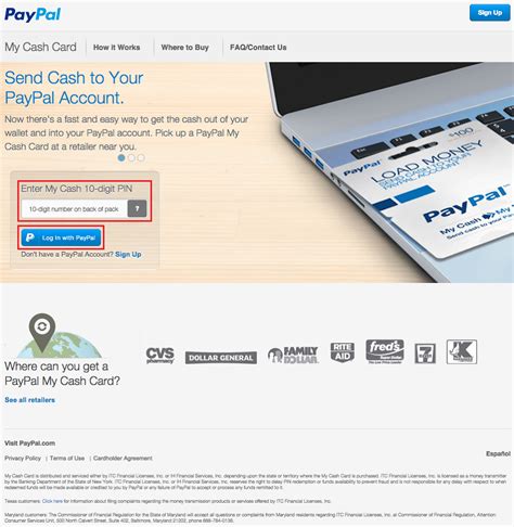 Check spelling or type a new query. New PayPal My Cash Cards and Online Loading Process (Light Blue PPMCC 0215v1)