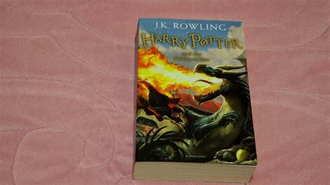 Harry Potter And The Goblet Of Fire Paperback Uk New Cover 2014 Youtube