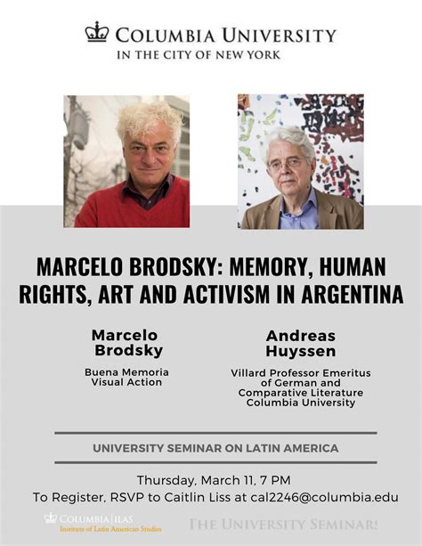 Marcelo Brodsky Memory Human Rights Art And Activism In Argentina Institute Of Latin American