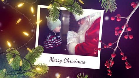 Christmas Photo Slideshow After Effects Project Files Videohive