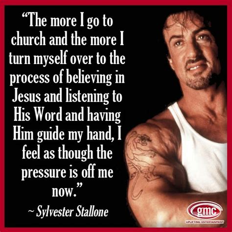 Amazing Praising Sylvester Stallone Shouts Out For Jesus Christ That