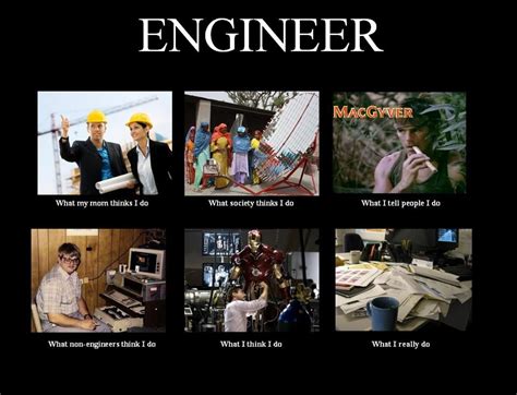 What People Think I Do Funnies Engineering Humor Engineering Memes