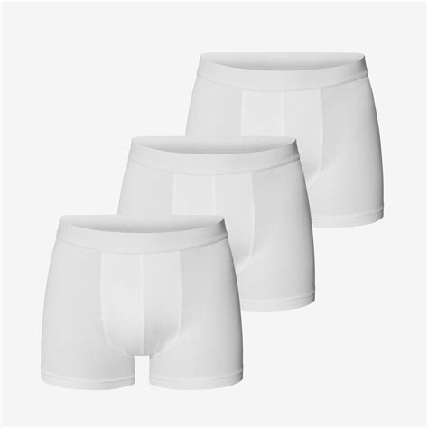 White Boxer Brief Underpants 3 Pack Bread And Boxers