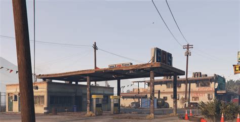 Sandy Shores Updated Gas Station Menyoo 10 Gta 5 Mod