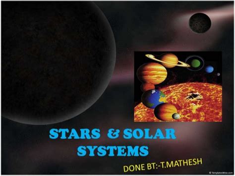 Stars And Solar System