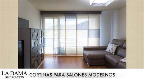 Un tono piedra en la zona central, de uso más convencional, y un turquesa grisáceo en los laterales. Cortinas para Salones Modernos - YouTube