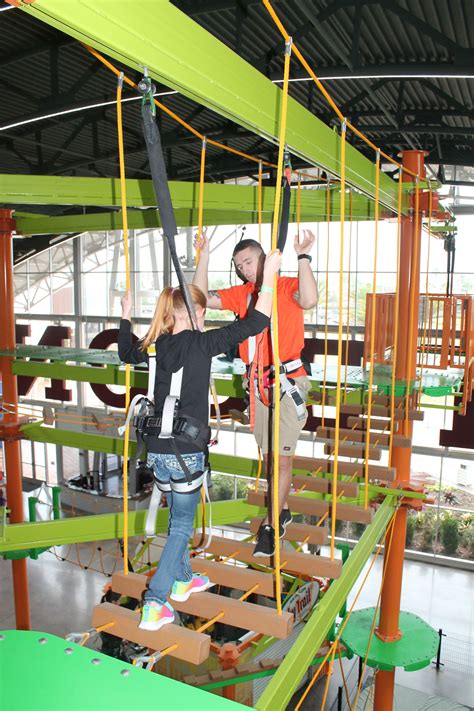 Artegon sky trail (orlando) features a 2 level sky trail explorer high