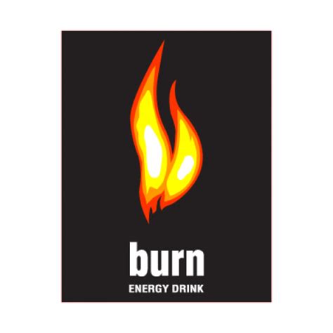 Burn Energy Drink Logo Vector Ai Free Graphics Download Clipart