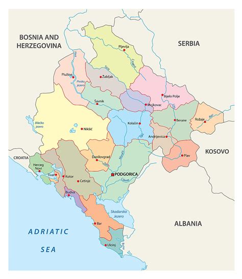 Montenegro Maps Facts World Atlas