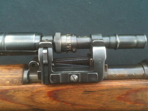 K98 Rifle And Zf41 Scope