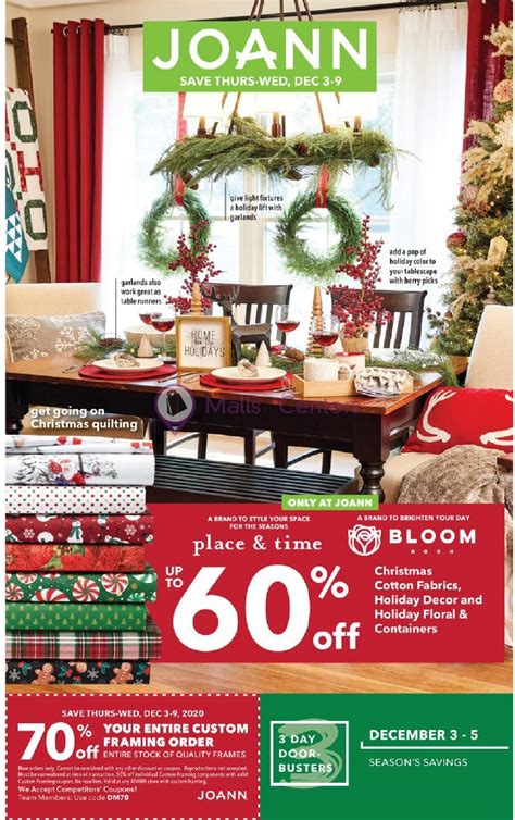 Jo Ann Fabrics And Crafts Weekly Ad Sales And Flyers Specials