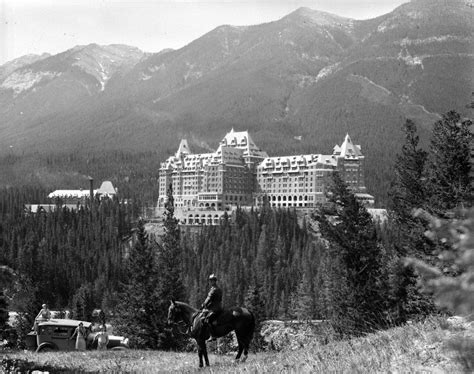 11 Historic Photos Of Early Tourism In Banff National Park