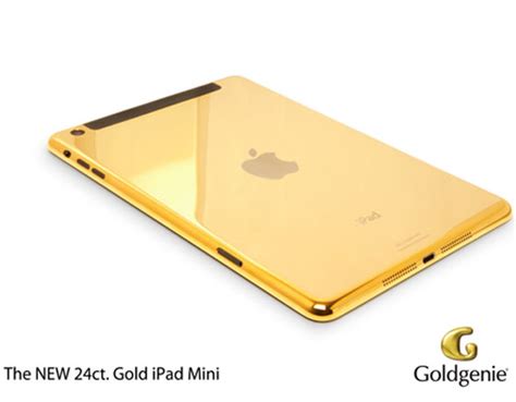 It Gadget Goldgenie Luxurious Ipad Mini Rose Gold Yellow Or Platinum