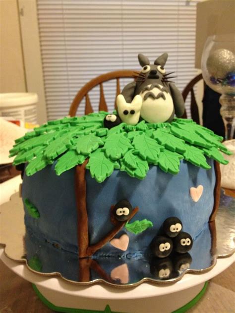 Cassies Creations Totoro Birthday Cake