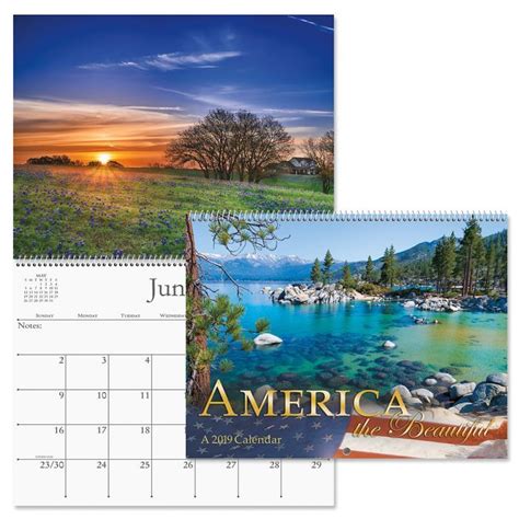 2019 America The Beautiful Wall Calendar Current Catalog Wall