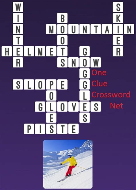 Skier One Clue Crossword