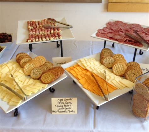 Meat Cheese And Crackers Fun Way To Display Them Cheese And