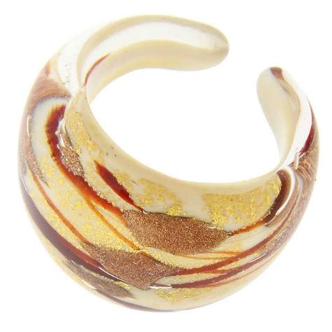 Murano Rings Murano Ring In Domed Design