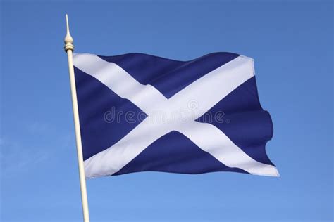 Flag Of Scotland Scottish Independence Stock Photo Image Of Country