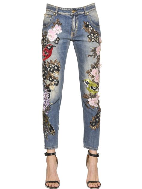 Pin By Redactedncjqcbv On Denim Fashion ️ Embellished Jeans
