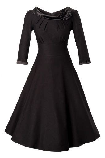 Stop Staring 50s First Lady Swing Dress Black 50s Outfits Pretty