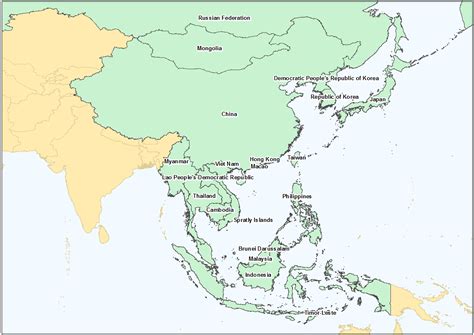 Southeast asia is a vast subregion of asia, roughly described as geographically situated east of the indian subcontinent, south of china, and northwest of australia. East and Southeast Asia | World Reference Laboratory for ...