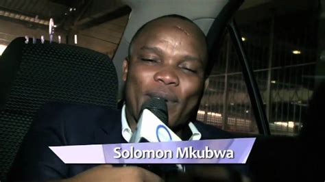 Solomon Mukubwa Akiongea Na Chomoza Youtube