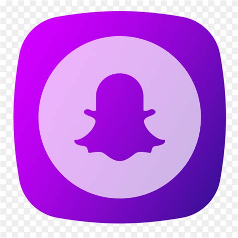 Snapchat Logo Purple Png Similar Png