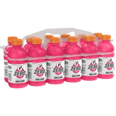 Gatorade Zero Sugar Pink Berry Electrolyte Enhanced Sports Drinks Bottles Fl Oz