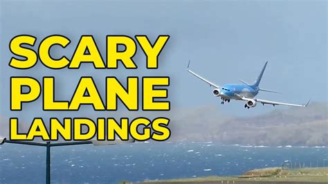 Top 10 Scary Plane Landings Youtube